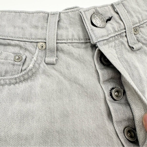 Rag & Bone Maya High-Rise Shorty Short - Anchor - Picture 8 of 12